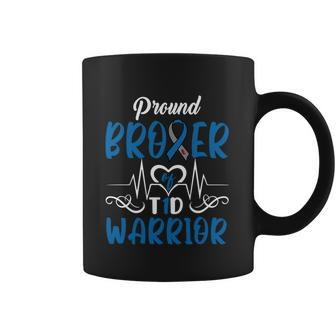 T1d Proud Brother Diabetes Awareness Type 1 Insulin Pancreas Gift Graphic Design Printed Casual Daily Basic Coffee Mug | Favorety
