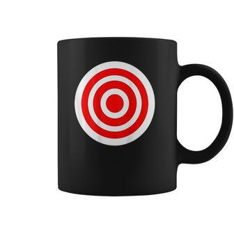 Target Funny Printed On The Back Bulls Eye Gift Coffee Mug | Favorety DE