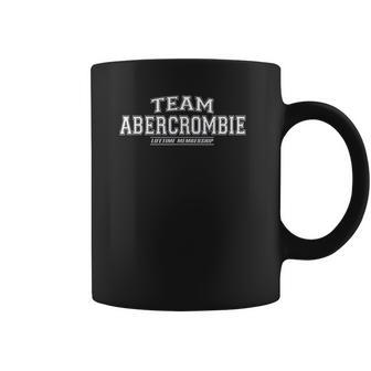 Team Abercrombie Proud Family Surname Coffee Mug | Favorety DE