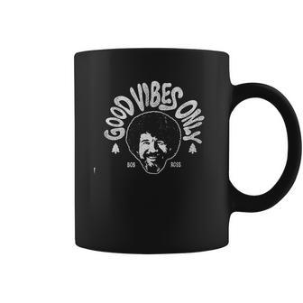 Teelocity Bob Ross Good Vibes Only Coffee Mug | Favorety UK