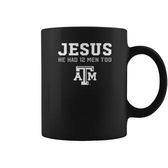 Texas Am Aggies Jesus 12Th Man Apparel Coffee Mug | Favorety AU