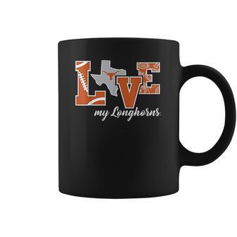 Texas Longhorns Love My Longhorns Coffee Mug | Favorety CA