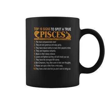 Top 10 Signs To Spot A True Pisces Coffee Mug | Favorety CA