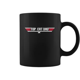 Top Cat Dad Funny Cat Father 80S Fathers Day Gift Coffee Mug | Favorety AU