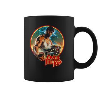 Over The Top Lincoln Hawk Stallone Retro Coffee Mug | Favorety CA