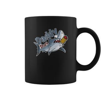 Tough Smoking Daddy Shark Coffee Mug | Favorety