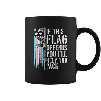 Transgender If This Flag Offends You Ar15 Gun Rights Trans Coffee Mug | Favorety AU