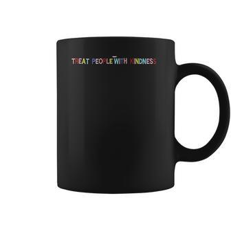 Treat People With Kindness Funny Colourful Coffee Mug | Favorety UK