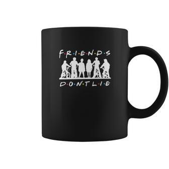 Tv Show Hawkins Middle School Stuck In The Upside Down Friends Dont Lie Coffee Mug | Favorety CA