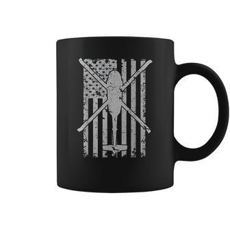 Uh60 Black Hawk Military Helicopter Patriotic Flag Coffee Mug | Favorety AU