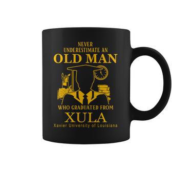 Never Underestimate An Old Man Who Graduated From Xavier University Of Louisiana Coffee Mug | Favorety DE