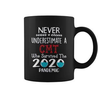 Never Underestimate Who Survived The Pandemic Cmt Coffee Mug | Favorety AU