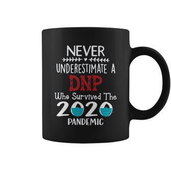 Never Underestimate Who Survived The Pandemic Dnp Coffee Mug | Favorety UK