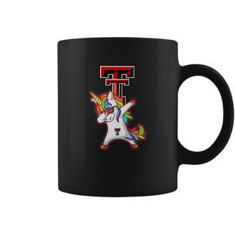 Unicorn Dabbing Texas Tech Fan Coffee Mug | Favorety DE