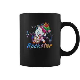 Unicorn Rock Star Guitar Rockin Coffee Mug | Favorety AU