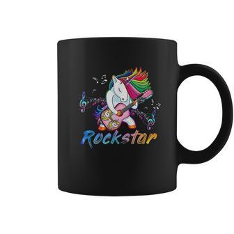 Unicorn Rock Star Guitar Rocking Music Singer Coffee Mug | Favorety CA