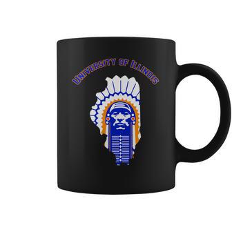 Univercity Of I Illinois Chief Coffee Mug | Favorety CA