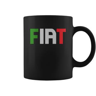 Uomo Fiat Stampa Verde Bianco Rosso Altri Colori C T-Shirt Coffee Mug | Favorety CA