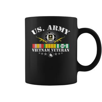 Us Army Vietnam Veteran Usa Flag Vietnam Vet Flag Men Women Coffee Mug | Favorety DE