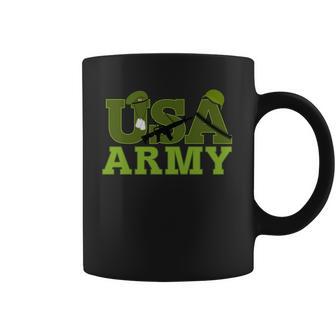 Usa Army Camo Logo Coffee Mug | Favorety AU