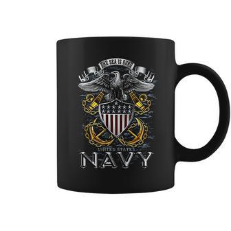 Usn Navy Full Print Eagle Hooded Sweat Coffee Mug | Favorety UK