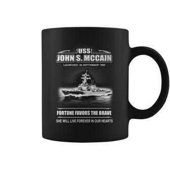 Uss John S Mccain She Will Live Forever In Our Hearts Coffee Mug | Favorety