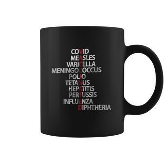 Vaccinated Covid Measles Varicella Interesting 2022 Gift Coffee Mug | Favorety UK