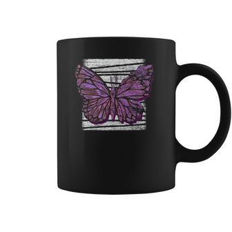 Vaporwave Japanese Pretty Butterfly Kawaii Pastel Goth Coffee Mug | Favorety CA