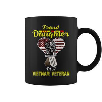 Veteran Day Proud Daughter Of A Vietnam Veteran Coffee Mug | Favorety DE