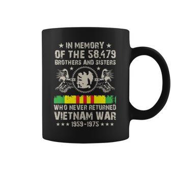 Vietnam Veteran In Memory The War Vietnam Coffee Mug | Favorety