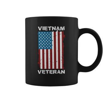 Vietnam Veteran Soldier Us Flag Veteran Day Graphic Design Printed Casual Daily Basic Coffee Mug | Favorety DE