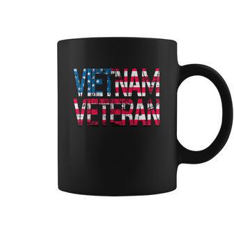 Vietnam Veteran Vintage Us Flag Vietnam Vets Gift Cool Gift Graphic Design Printed Casual Daily Basic Coffee Mug | Favorety DE