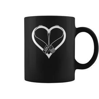 Vietnam War Veteran Daughter Son Heart Military Soldier Vet Coffee Mug | Favorety AU