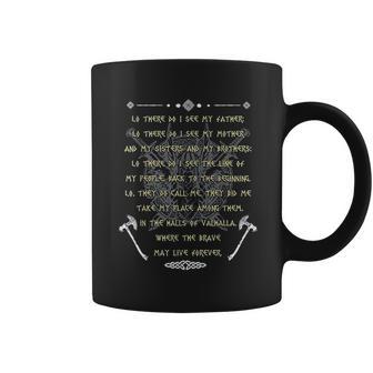 Viking Prayer Before The Battle Vikings Warriors Coffee Mug | Favorety UK