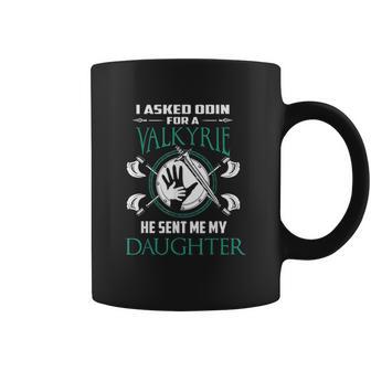 Viking And Valkyrie Father And Daughter Matching Coffee Mug | Favorety CA