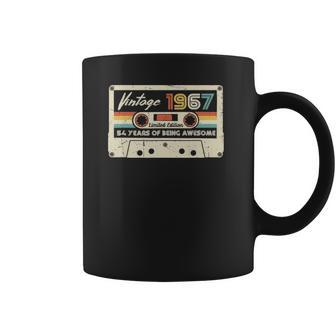 Vintage 1967 Retro Cassette 55Th Birthday 55 Years Old Coffee Mug | Favorety UK