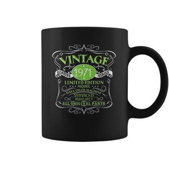 Vintage 1971 50Th Birthday Gift Men Women Original Design Coffee Mug | Favorety AU