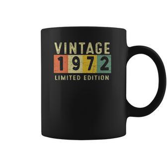 Vintage 1972 50Th Birthday 50 Years Old Gift Men Women Coffee Mug | Favorety AU