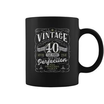 Vintage 40Th Birthday Top For Him 1981 Coffee Mug | Favorety