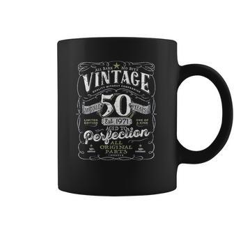 Vintage 50Th Birthday For Him 1971 Aged To Perfection Coffee Mug | Favorety UK