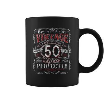 Vintage 51St Birthday 1971 Born In 1971 Gift Coffee Mug | Favorety CA