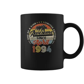 Vintage April 1994 Retro 27 Years Old 1994 Birthday Coffee Mug | Favorety DE