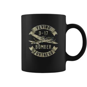 Vintage B17 Bomber Ww2 Plane Aviation Airplane Grunge Coffee Mug | Favorety AU