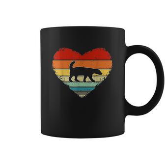 Vintage Heart Honey Badger Coffee Mug | Favorety CA