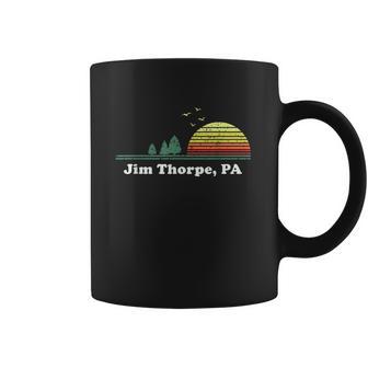 Vintage Jim Thorpe Pennsylvania Home Souvenir Print Coffee Mug | Favorety CA