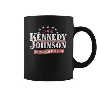 Vintage Kennedy Johnson 1960 Presidential Campaign Coffee Mug | Favorety