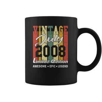 Vintage Limited Edition Birthday Decoration July 2008 Ver2 Coffee Mug | Favorety DE