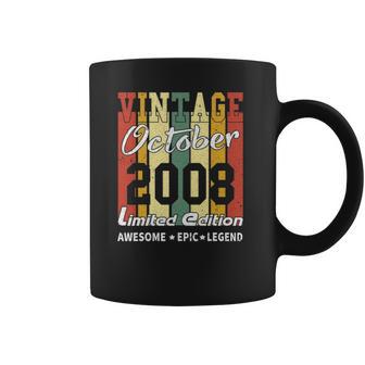 Vintage Limited Edition Birthday Decoration October 2008 Ver2 Coffee Mug | Favorety UK