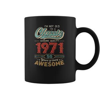 Im Vintage Made In 1972 50Th Bithday Gift 50 Years Old Coffee Mug | Favorety