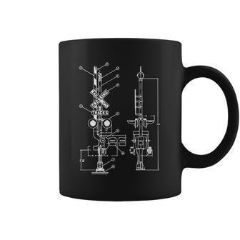 Vintage Railway Model10 Crossing Patent Drawing Model Train Coffee Mug | Favorety DE